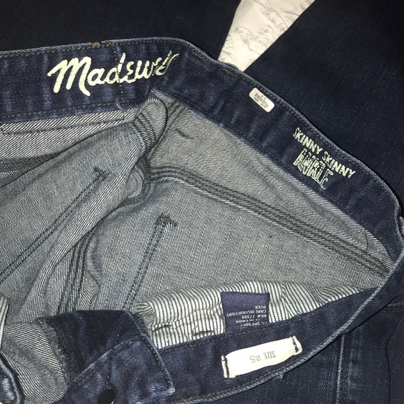 Madewell Skinny Skinny Ankle Jeans Size 25 - Picture 3 of 3